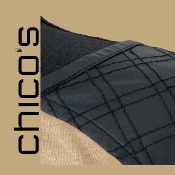 Chico’s Tan Top SZ 2 - Picture 3 of 7